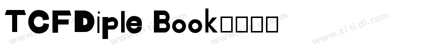 TCFDiple Book字体转换